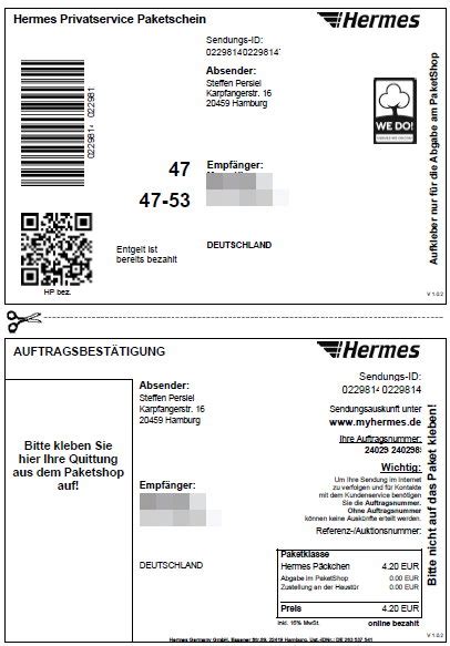 hermes paket online paketschein|hermes paketschein zum ausdrucken.